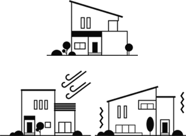 デックスの防災住宅